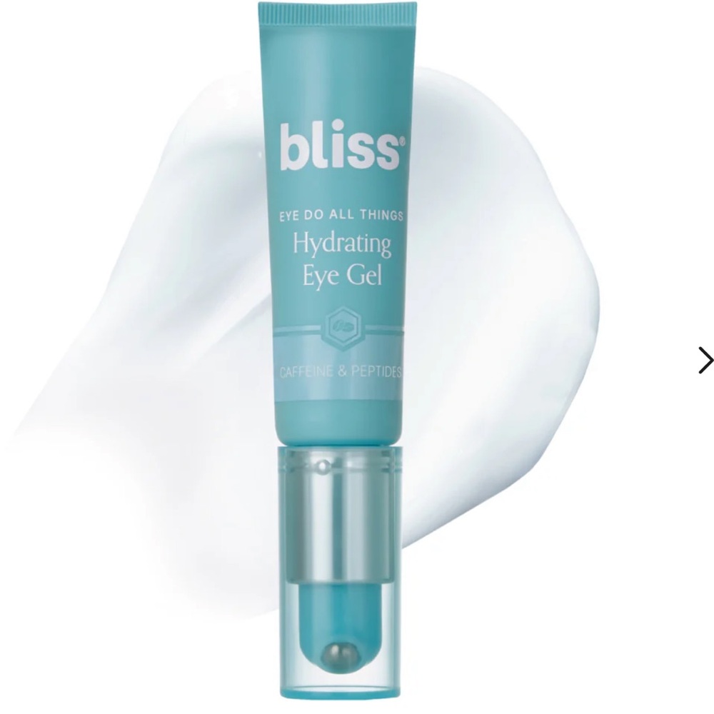Bliss Morning De-Puff Eye Gel - Light Blue Cooling Applicator